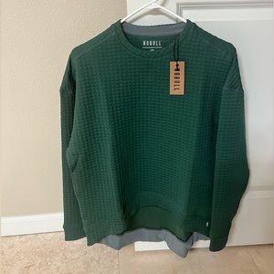 Nobull Women’s Quilted Pullover Crew. NWT!